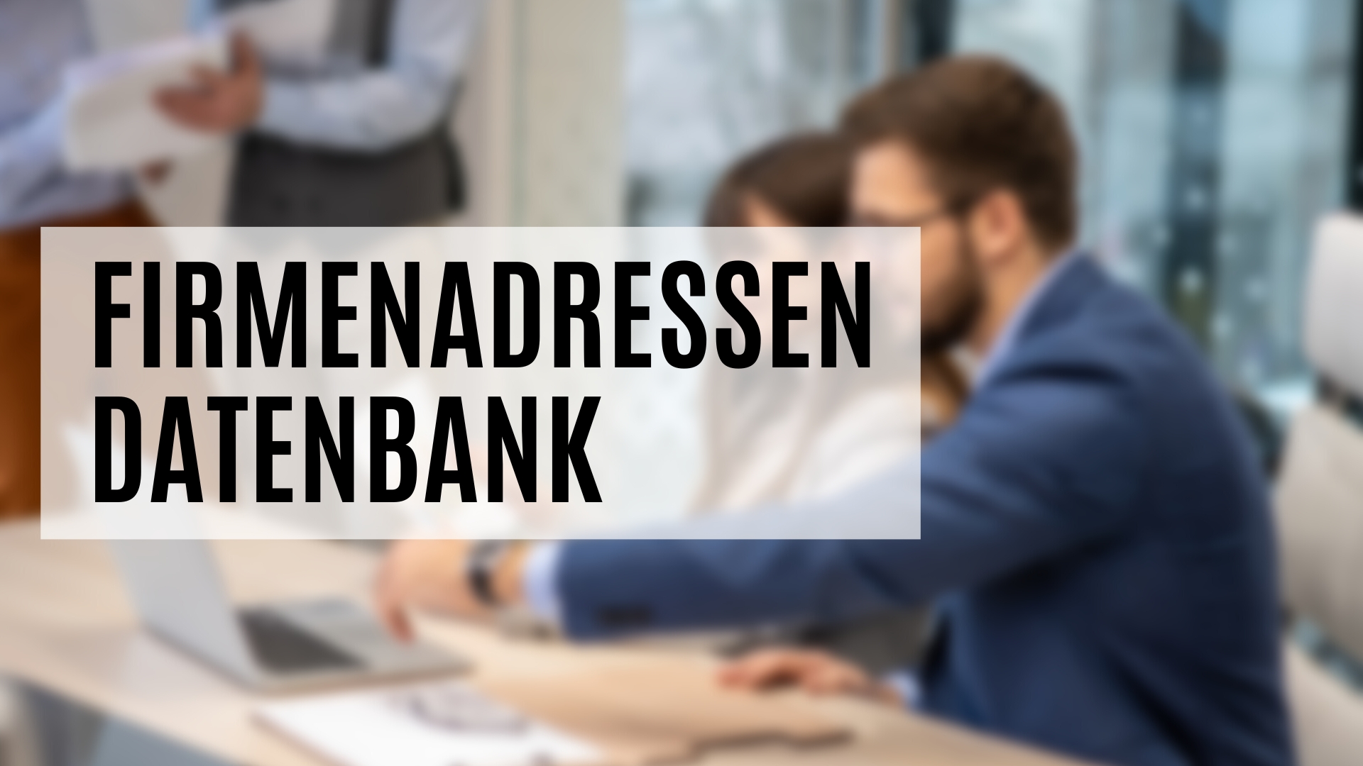 Firmenadressen Datenbank im Detail