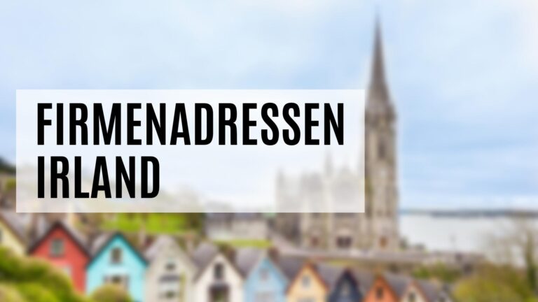 Die Firmenadressen Irland mit vielen Zusatzdaten