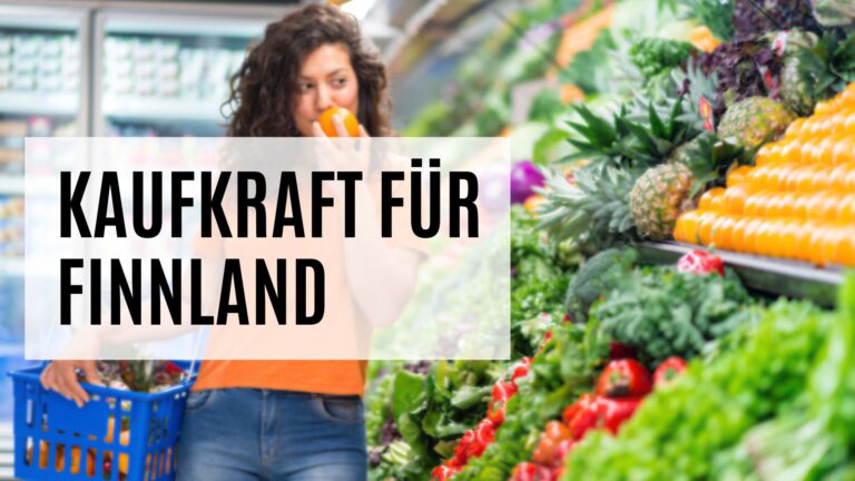 Die Kaufkraft Finnland auf Ebene der PLZ oder Gemeinde