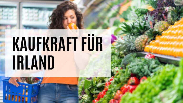 Die Kaufkraft Irand auf Ebene der PLZ oder Gemeinde